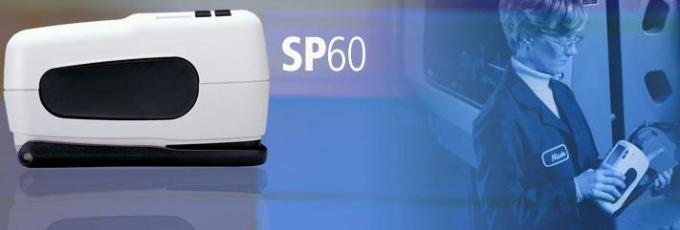 X-rite SP60 Przenośny spektrofotometr sferyczny Instrument zarządzania kolorami zastąpiony przez CI60