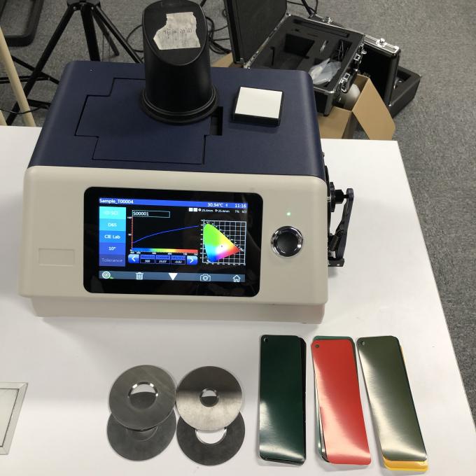 Benchtop Color Haze Meter Spektrofotometr 3nh YS6002 dla parametru koloru x, y (kolorymetru), zamglenia i transmitancji