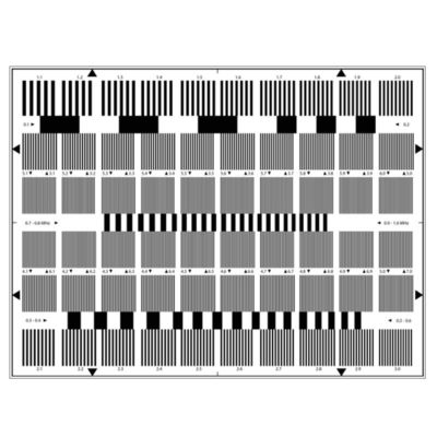 Reflective Ikegami Set Up Test Chart Sineimage YE0185