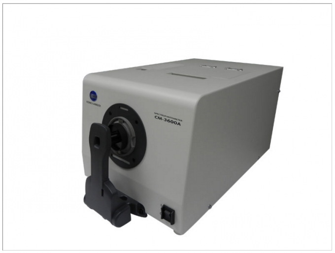 Przenośny spektrofotometr Minolta D / 8 SCI / SCE CM-3600A Kolor-Chroma Meter do odbicia i transmisji