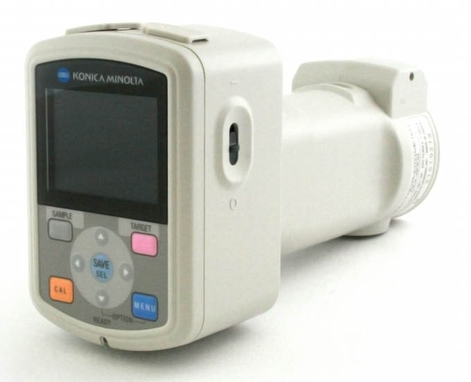 Ręczny spektrofotometr Minolta CM-600d o wysokiej precyzji z otworem 8 mm