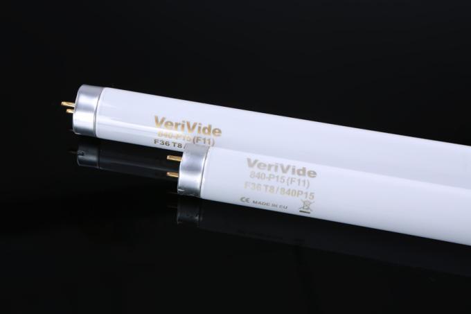 Świetlówka fluorescencyjna Verivide 840-P15 (F11) F36 T8 / 840-P15 TL84 MADE IN EU 120cm z materiałem szklanym