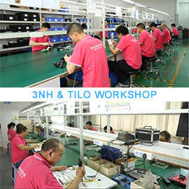 Oświetlenie Lokalizowanie 3nh CR2 Kieszonkowy kolorymetr Bluetooth 5.0 Przysłona 8 mm 2